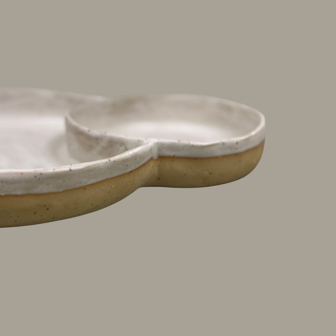 Hapjesschaal Frosted Pebble