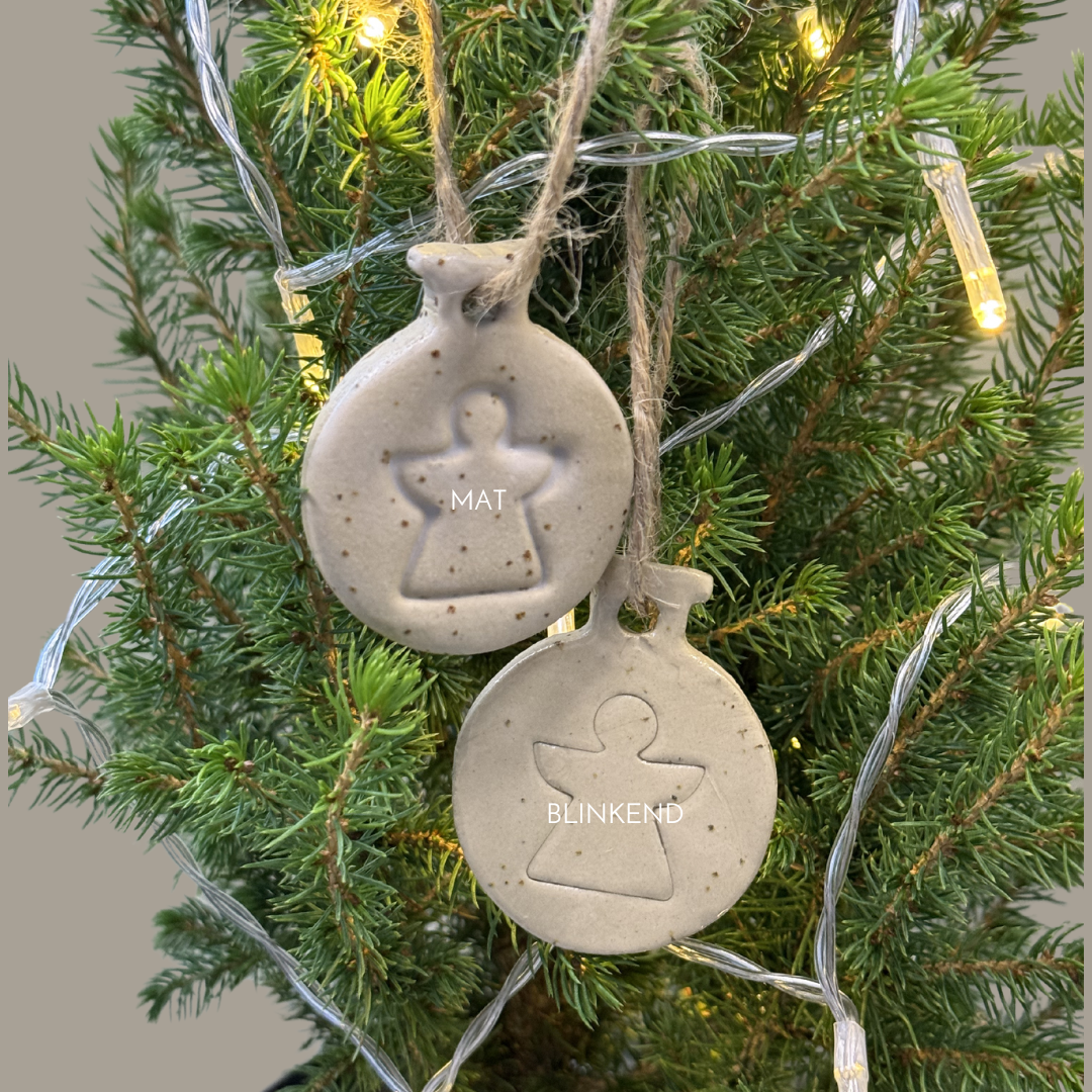 Kersthanger kerstbal engel