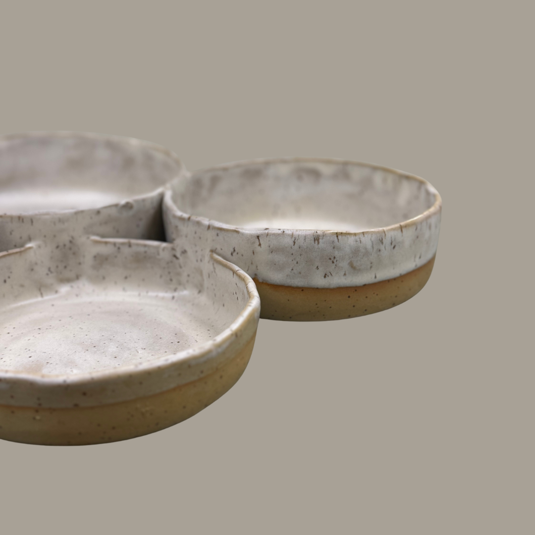 Hapjesschaal Frosted Pebble