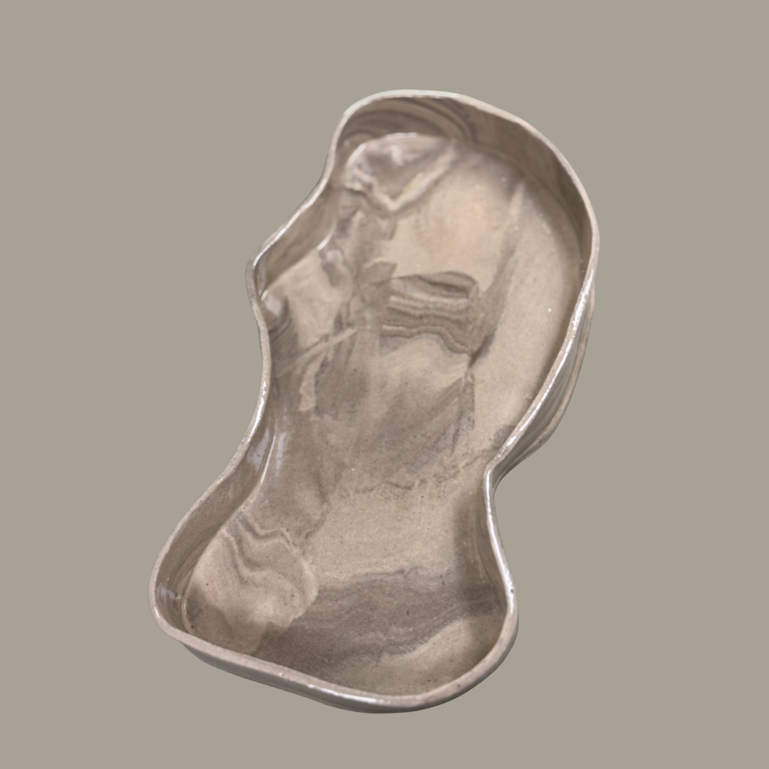 Organische schaal Gemarmerd