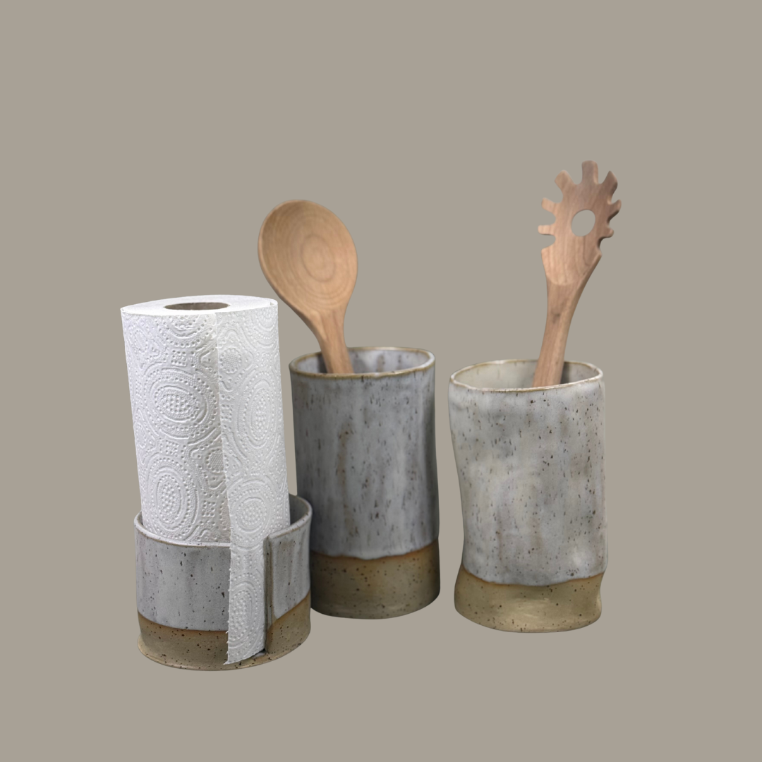 Keukenrolhouder Frosted Pebble