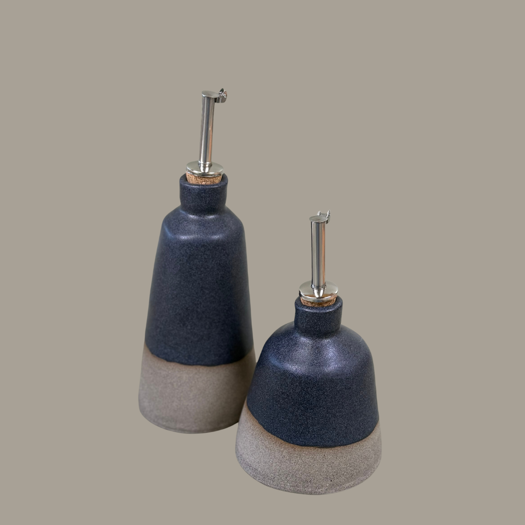 Olie- of azijnfles Basalt