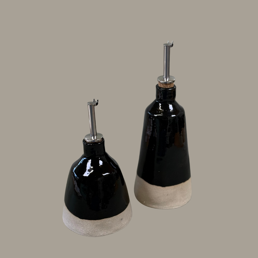 Olie- of azijnfles Black Gloss