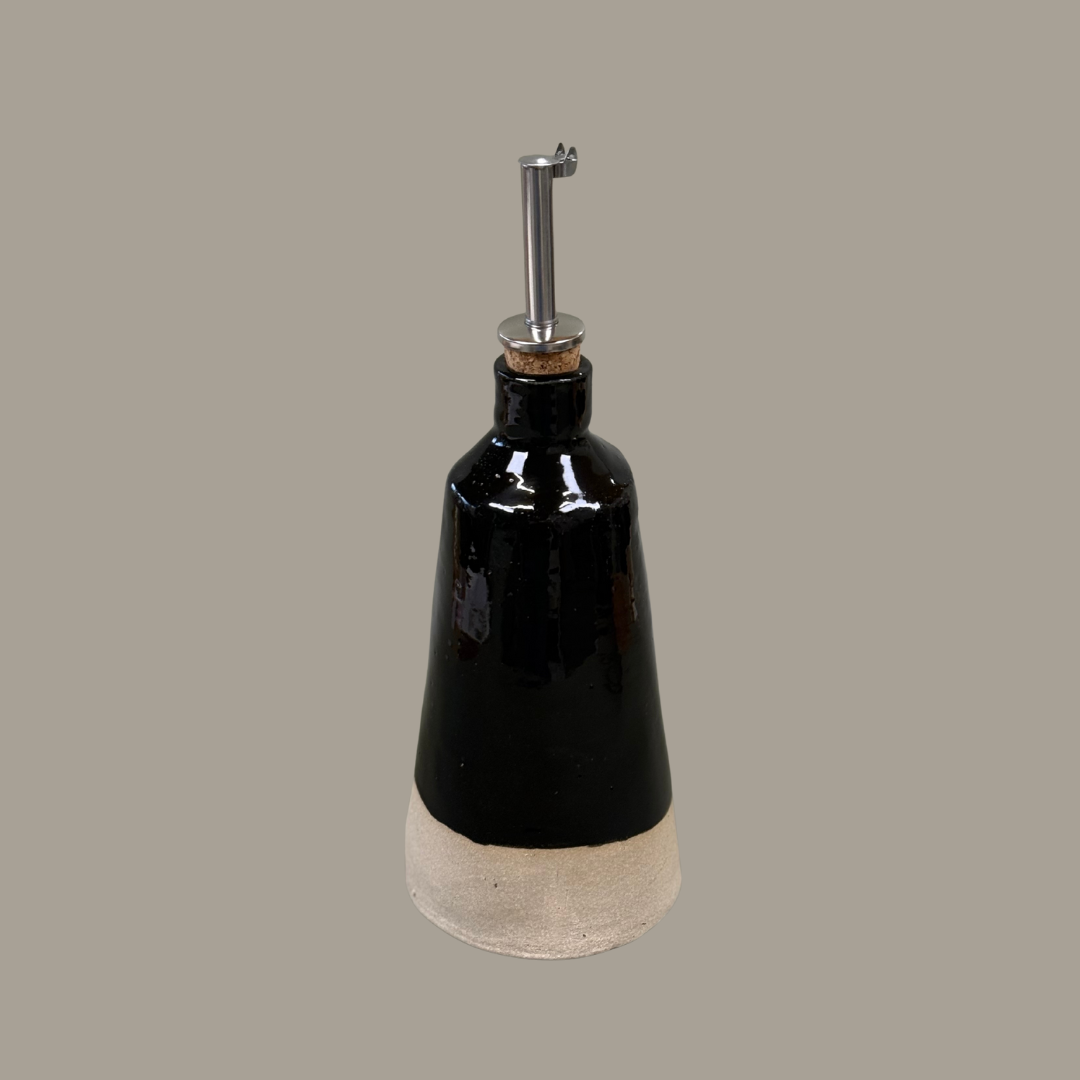 Olie- of azijnfles Black Gloss