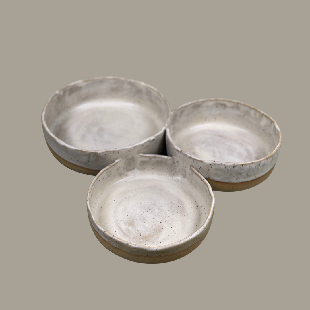 Hapjesschaal Frosted Pebble