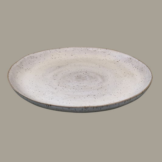Bord rond Frosted Pebble