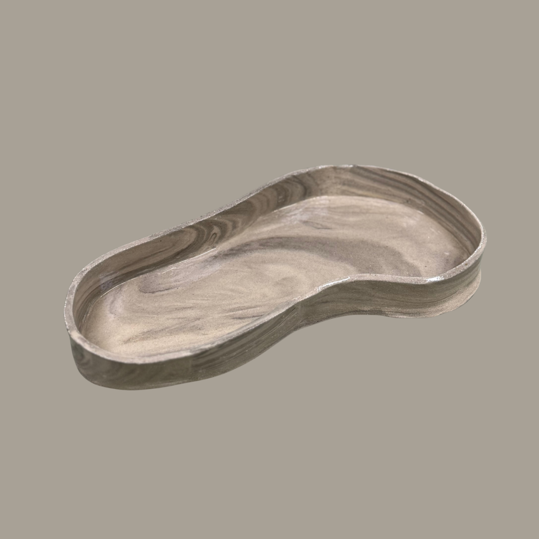 Organische schaal Gemarmerd