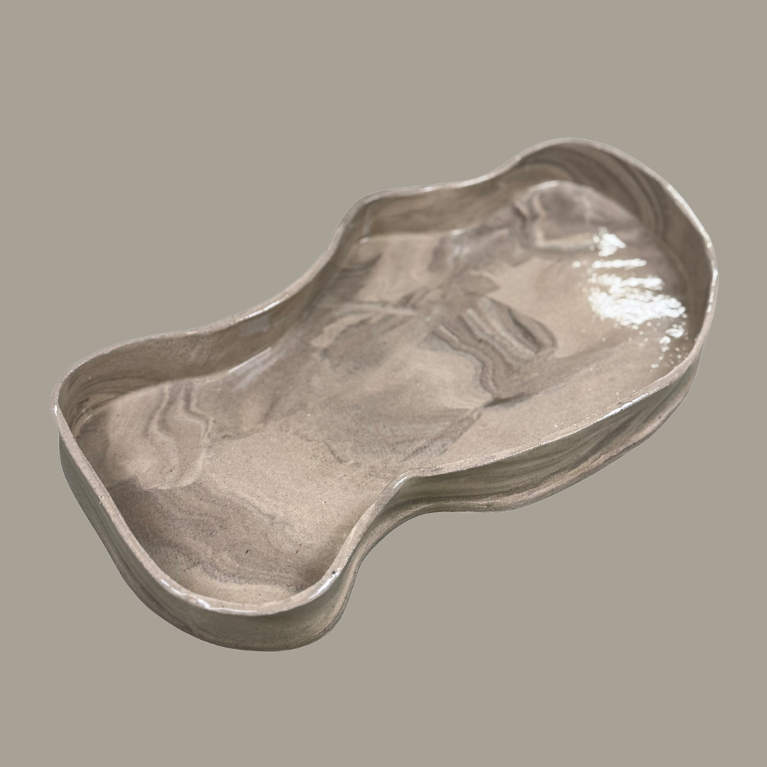 Organische schaal Gemarmerd