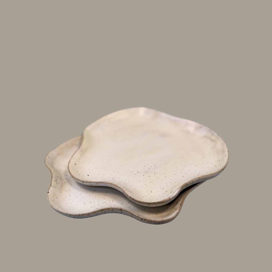 Bord organisch Frosted Pebble
