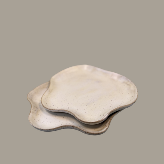 Bord organisch Frosted Pebble
