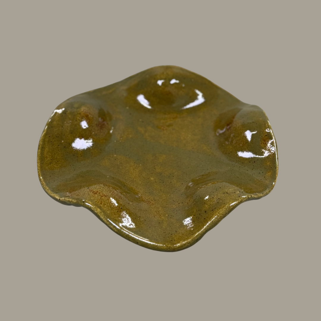 Gegolfde schaal Olive