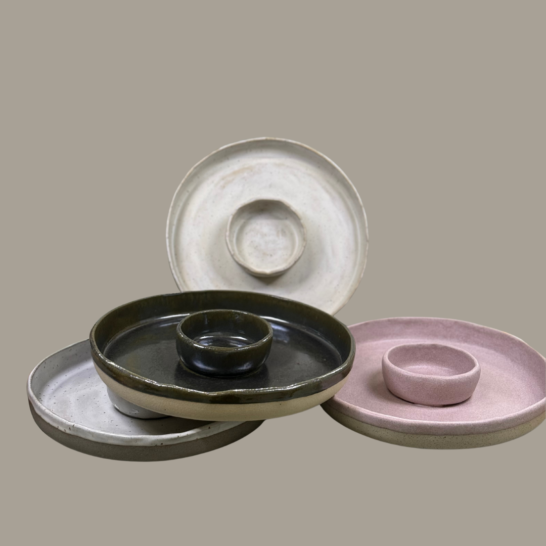 Chip & Dip schaal - verschillende kleuren