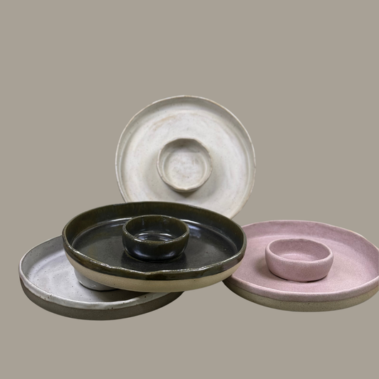 Chip & Dip schaal - verschillende kleuren