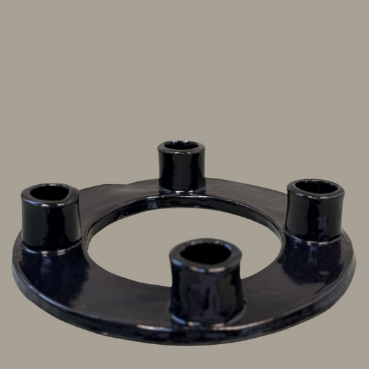 Kaarsenhouder Black Gloss