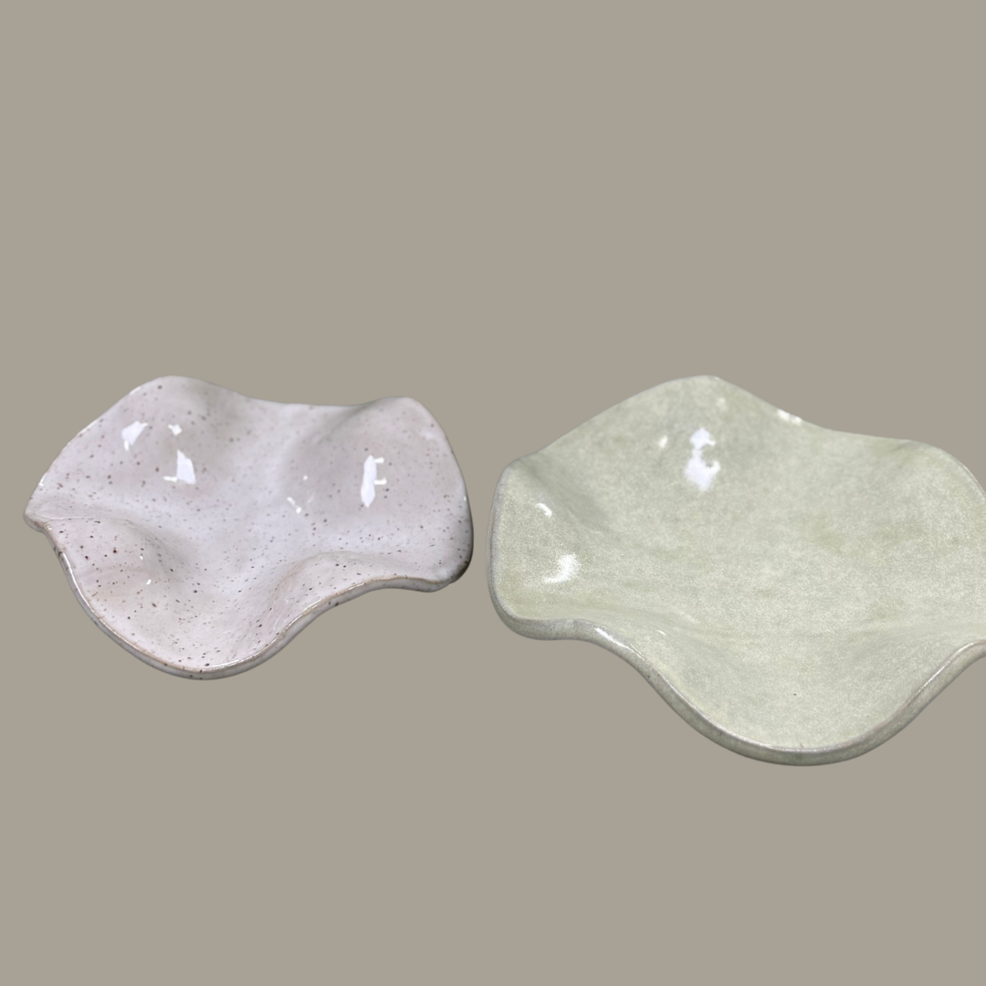 Gegolfde schaal Glossy Speckles