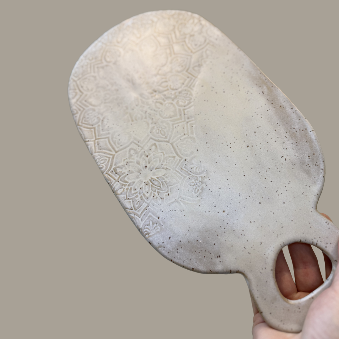 Serveerplank Frosted Pebble