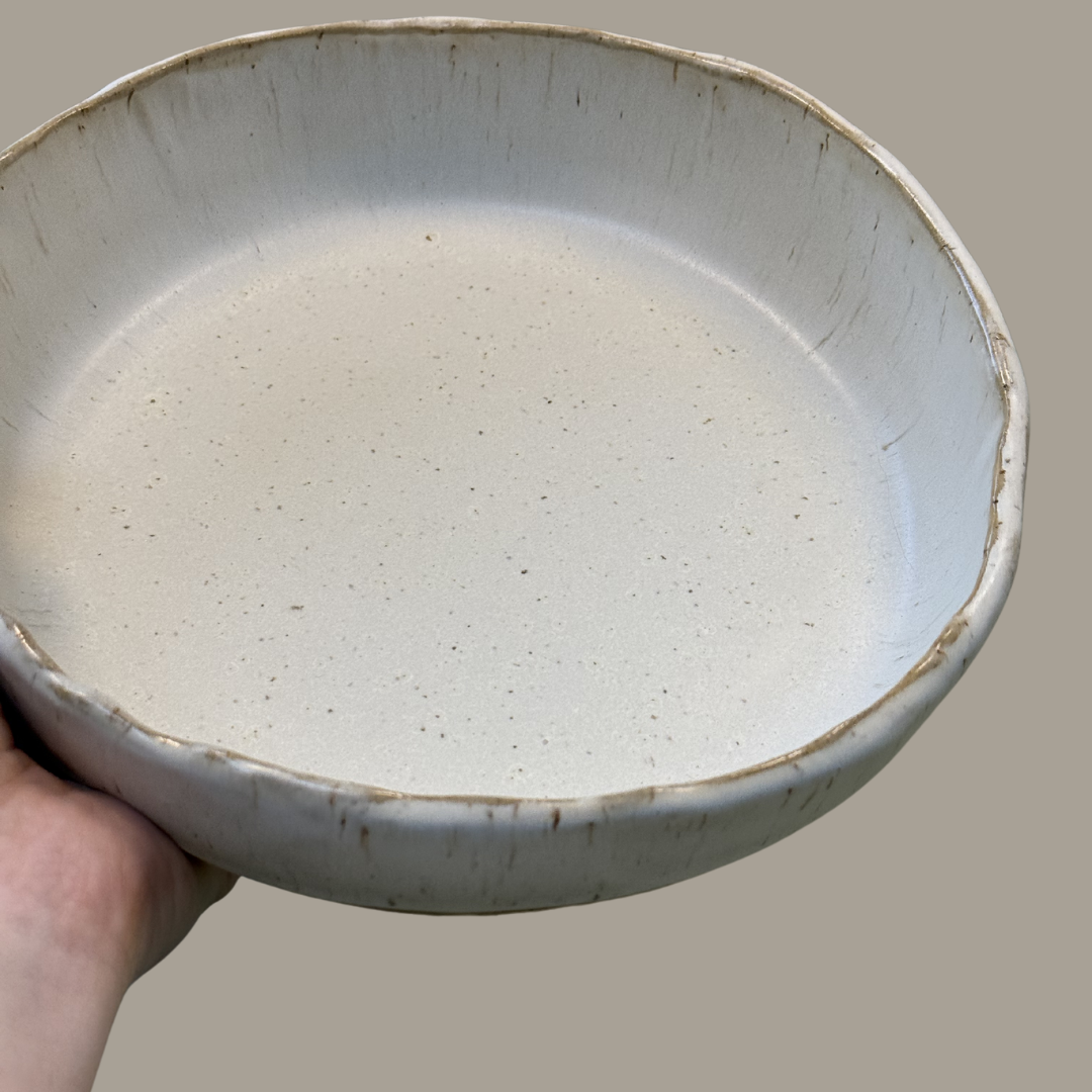 Pasta bowl Frosted Pebble