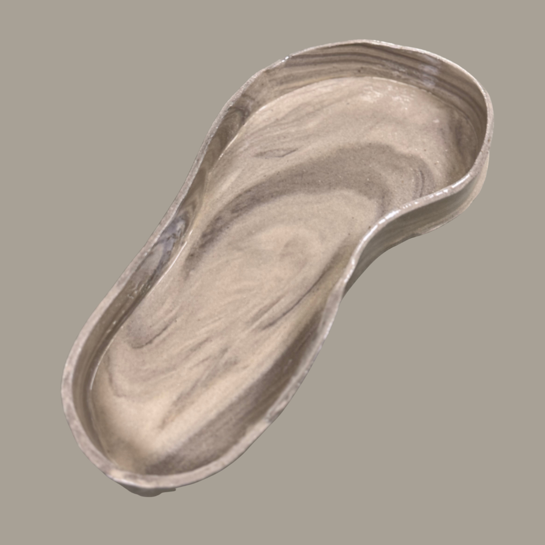 Organische schaal Gemarmerd