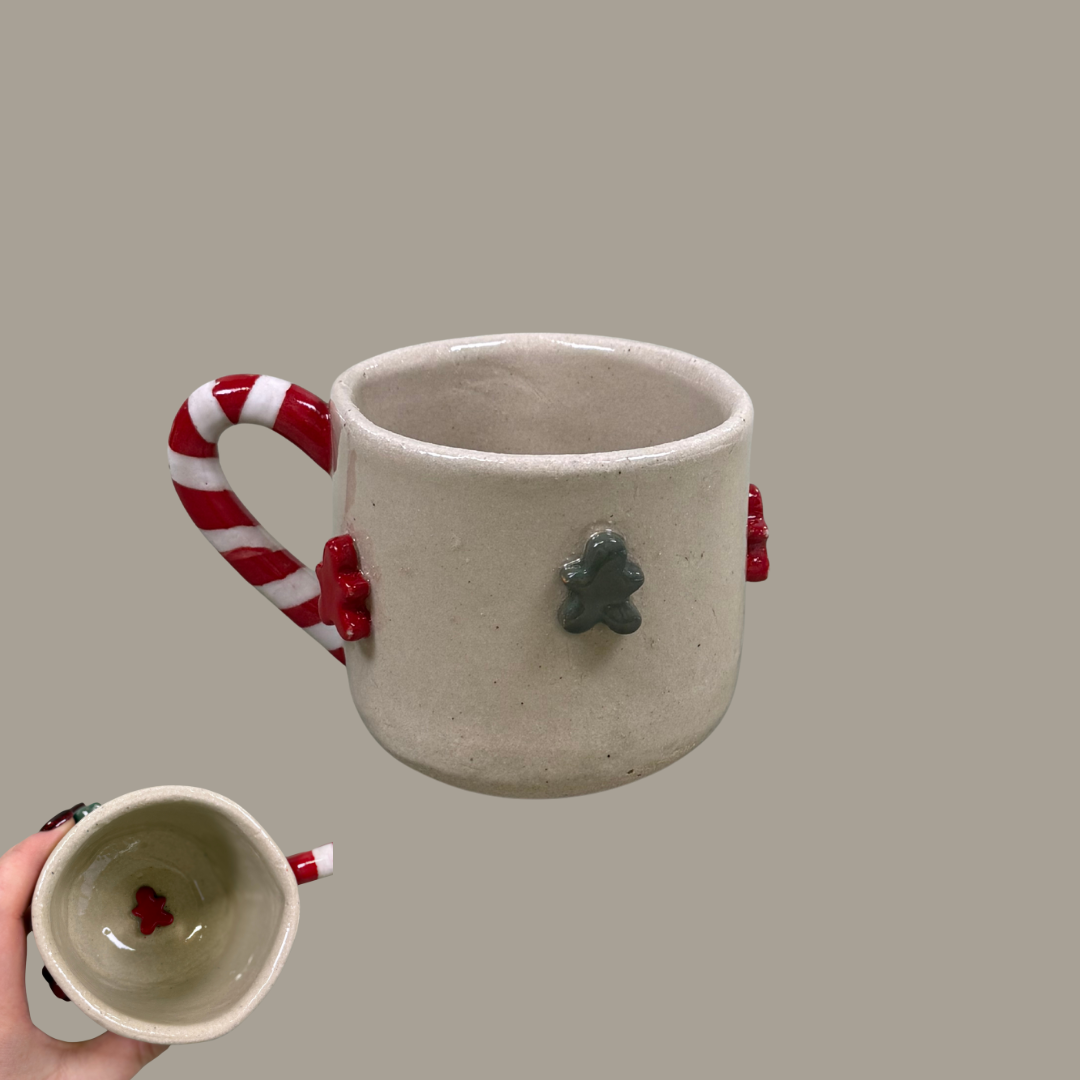 Kerstmok met figuurtjes