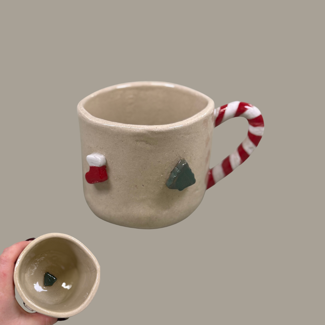 Kerstmok met figuurtjes