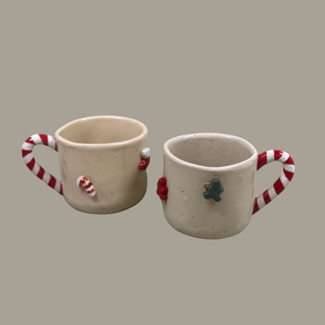 Kerstmok met figuurtjes