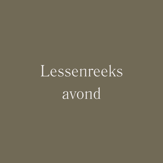 Lessenreeks - avond
